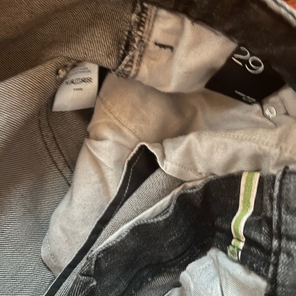 Anthropologie PILCRO Gray Embellished studded Jeans High rise Slim - 29 - Picture 9 of 11